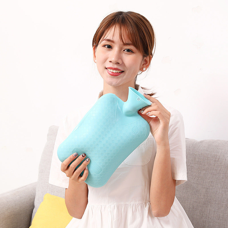 Filling Thick Rubber PVC Hot Water Bottle