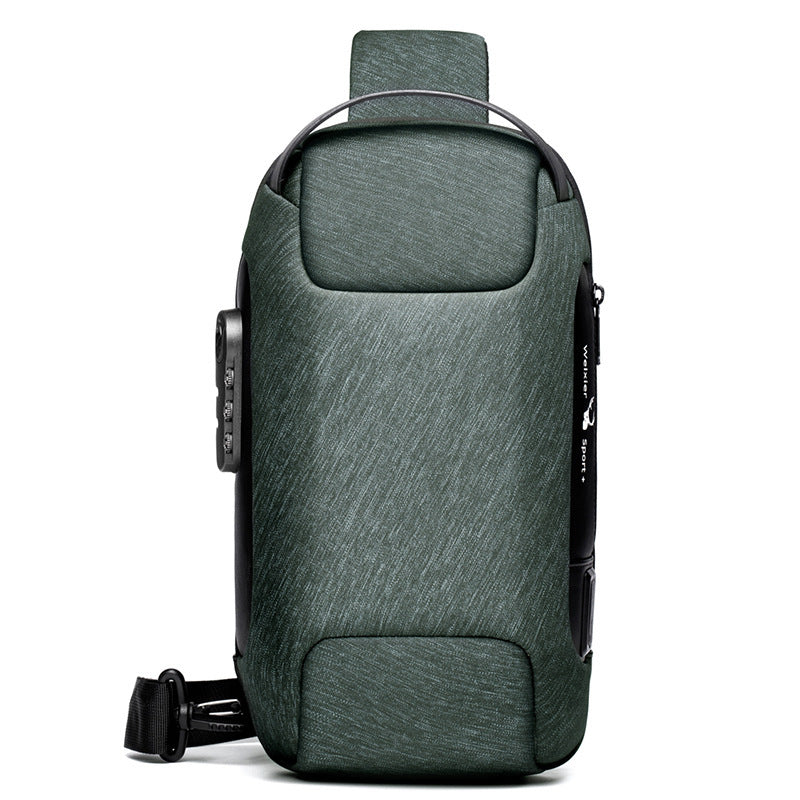 Men Chest Bag Messenger Bag Anti-theft Shoulder Bags Chest Bag Pack For Male