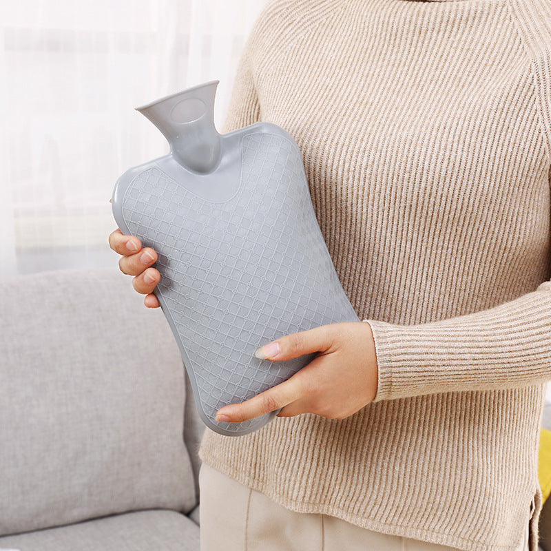 Filling Thick Rubber PVC Hot Water Bottle