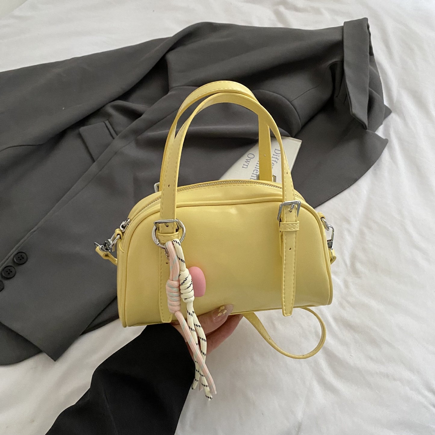 Korean Style Niche Summer Ins Small Square Bag Fashion Shoulder Shell Women's Bag
