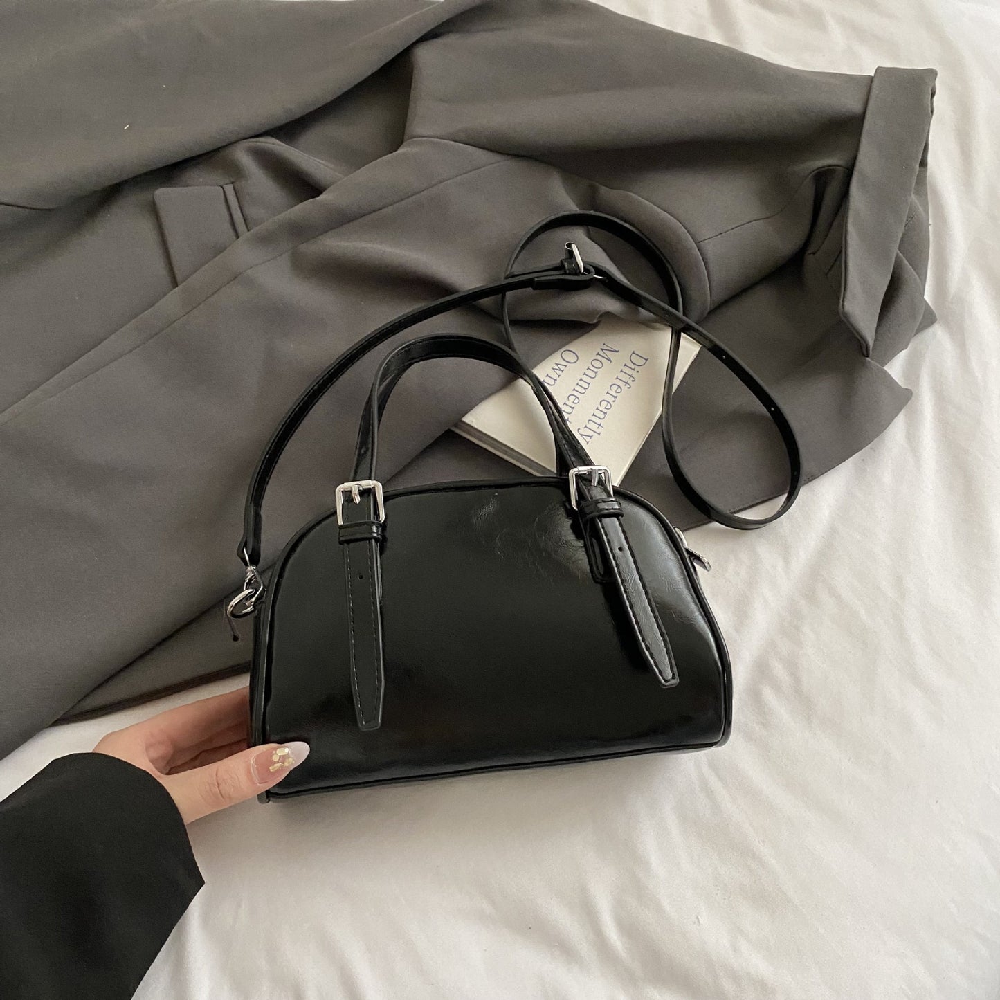 Korean Style Niche Summer Ins Small Square Bag Fashion Shoulder Shell Women's Bag