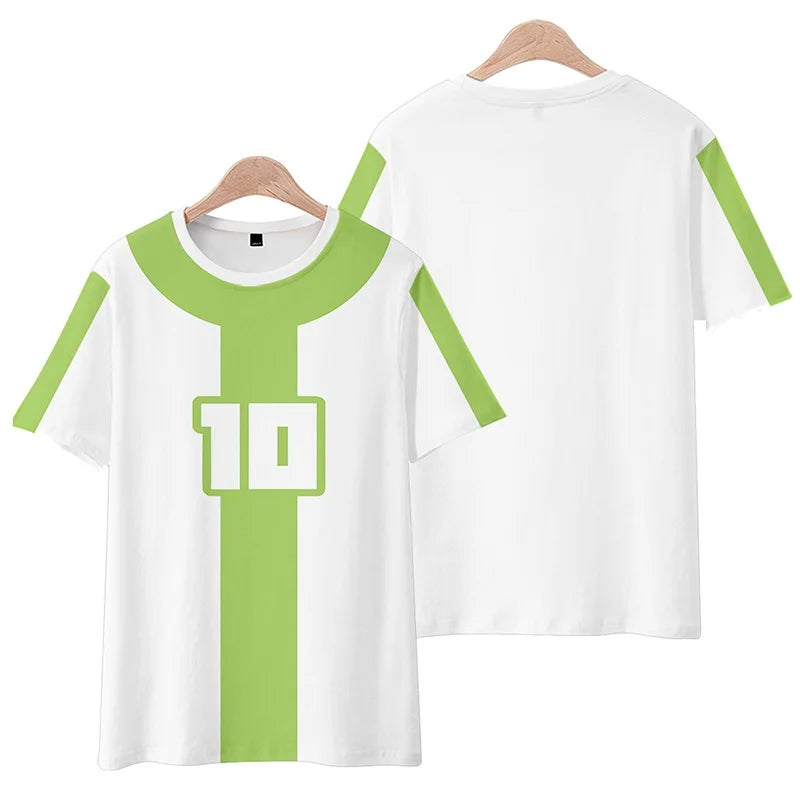 Summer Ben10 Anime 3D Printed Short sleeved T shirts Paired With Mother Kids Kids Clothing Student Round Neck Trendy Top Tshirt