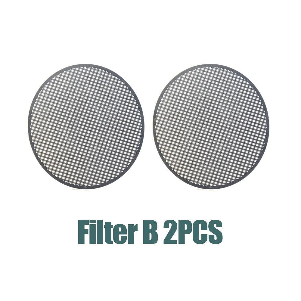 2PCS/lot 61MM Coffee Metal Mesh Filter Reusable Stainless Steel Filter Mesh For Aeropress Coffee Maker Tool Kitchen Accessories