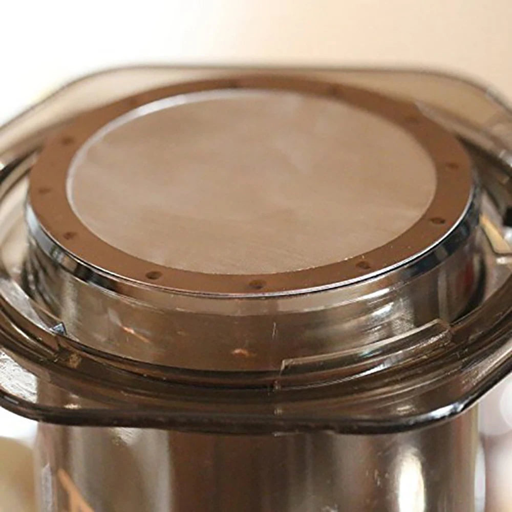2PCS/lot 61MM Coffee Metal Mesh Filter Reusable Stainless Steel Filter Mesh For Aeropress Coffee Maker Tool Kitchen Accessories