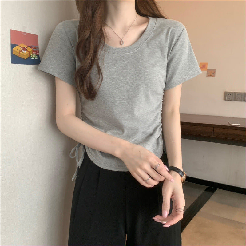 Design Sense Slim Fit Casual Short Student Shirt
