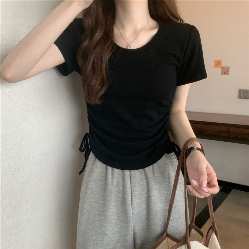 Design Sense Slim Fit Casual Short Student Shirt