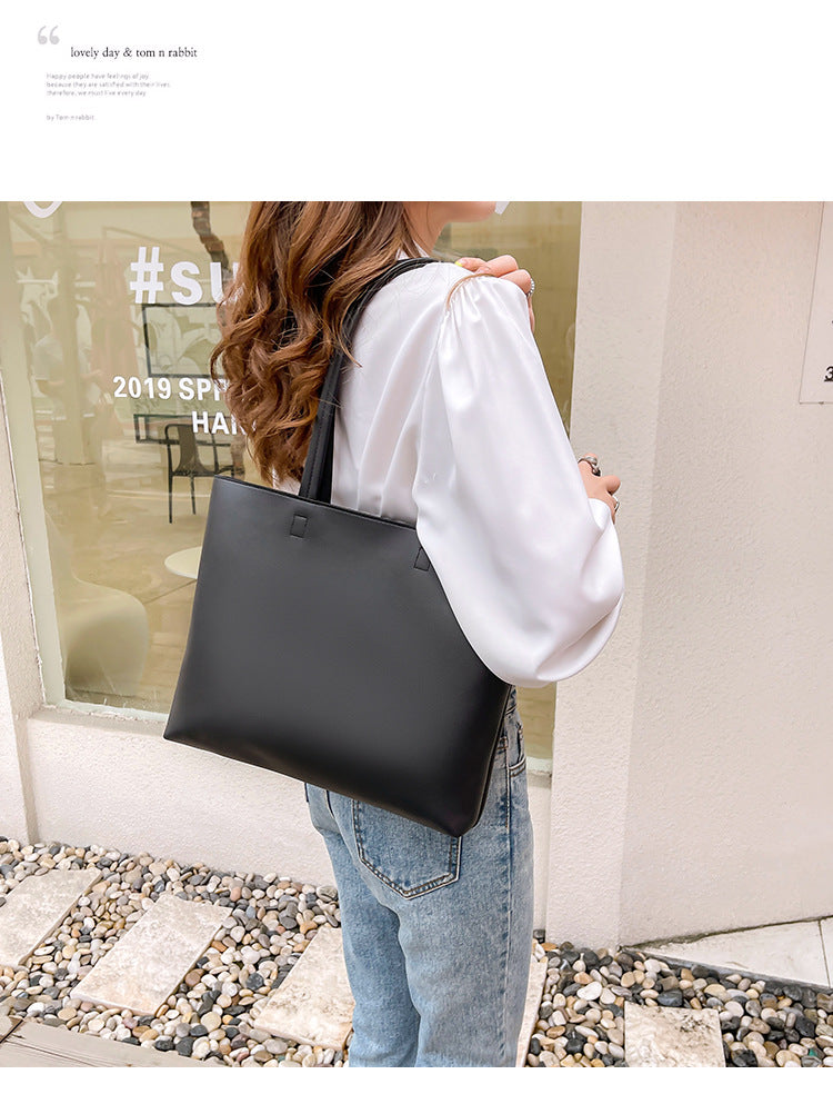 Fashion Tote Bag Women's Large Capacity Simple Women Handbags Commuter Casual all-in-one Shoulder Bag Bolso Bandolera Mujer 2024