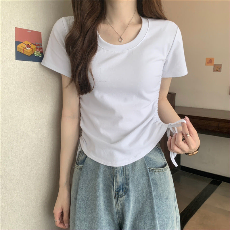 Design Sense Slim Fit Casual Short Student Shirt