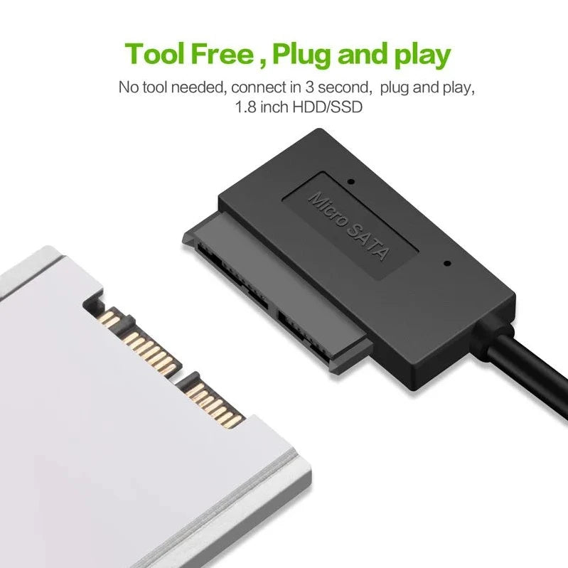 Cabo SATA para USB 3.0 , 2.5 "Disco Rígido Externo, HDD, SSD, 3 Adaptador de 22 Pinos, Cabo Sata III, até 6 GBps