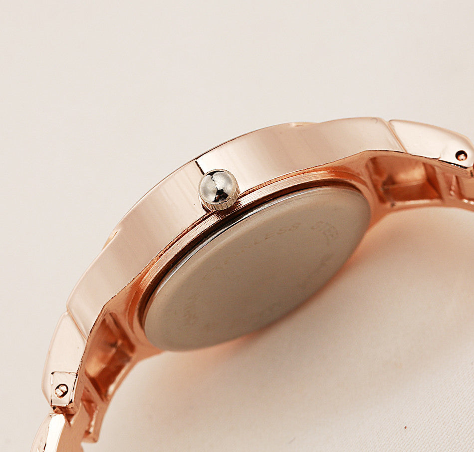 Women's watches Elegant woman watch Quartz gifts for women Luxury Fashion stainless steel Alloy Women's wristwatch accessories