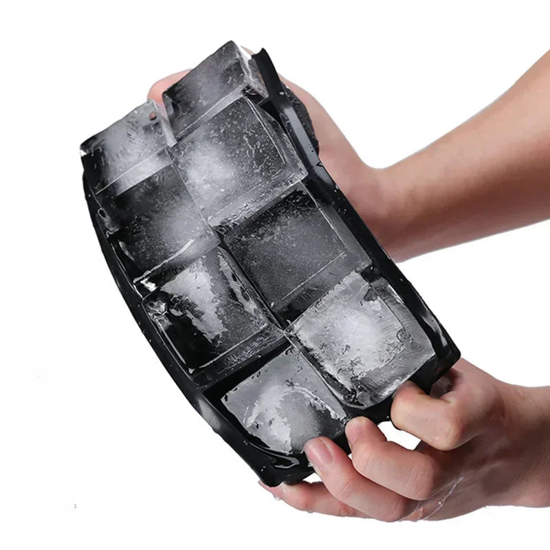 Reusable Ice Cube Silicone Mold Ice Maker IceCream Tools Food Grade Ice Ball Mold Round Square IceTray Mold Kitchen Tools