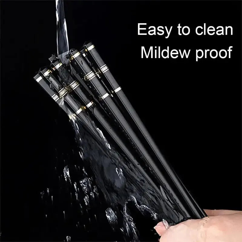 5 Pairs Chinese Japanese Chopsticks Sushi Sticks Korean Chopsticks Reusable Alloy Chop Sticks Kitchen Tableware Tool Accessories