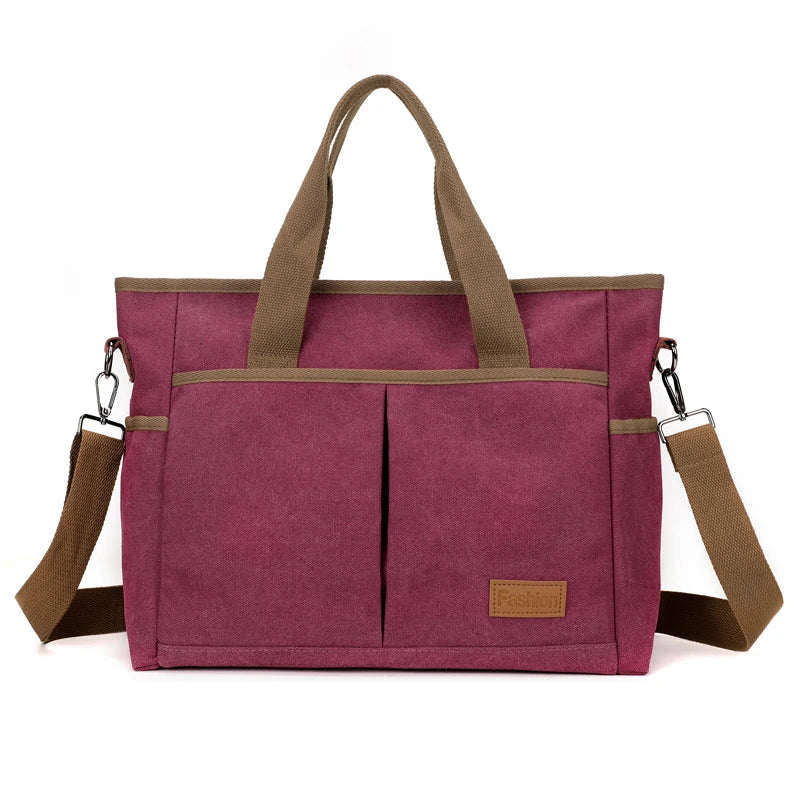 Women Handbags Ladies Canvas Shopping Tote Bag Clutch Female Crossbody Bags