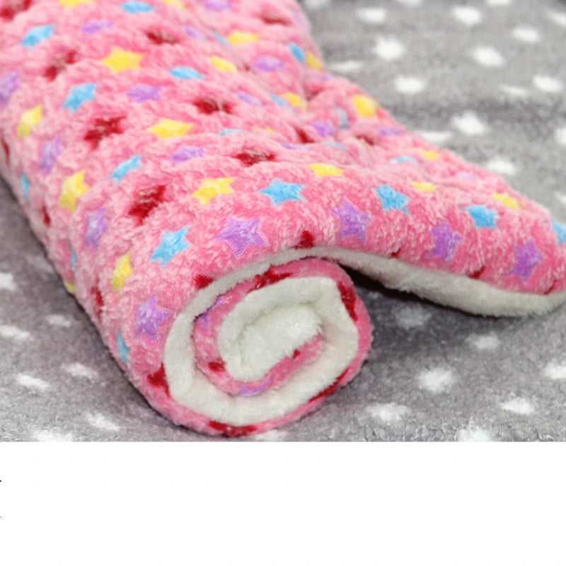 Multi-model pet flannel sleeping mat kennel mat blanket pet warm mat suitable for large medium and small pets