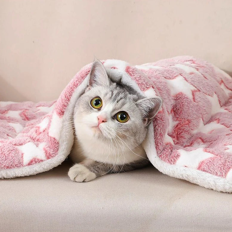 Multi-model pet flannel sleeping mat kennel mat blanket pet warm mat suitable for large medium and small pets