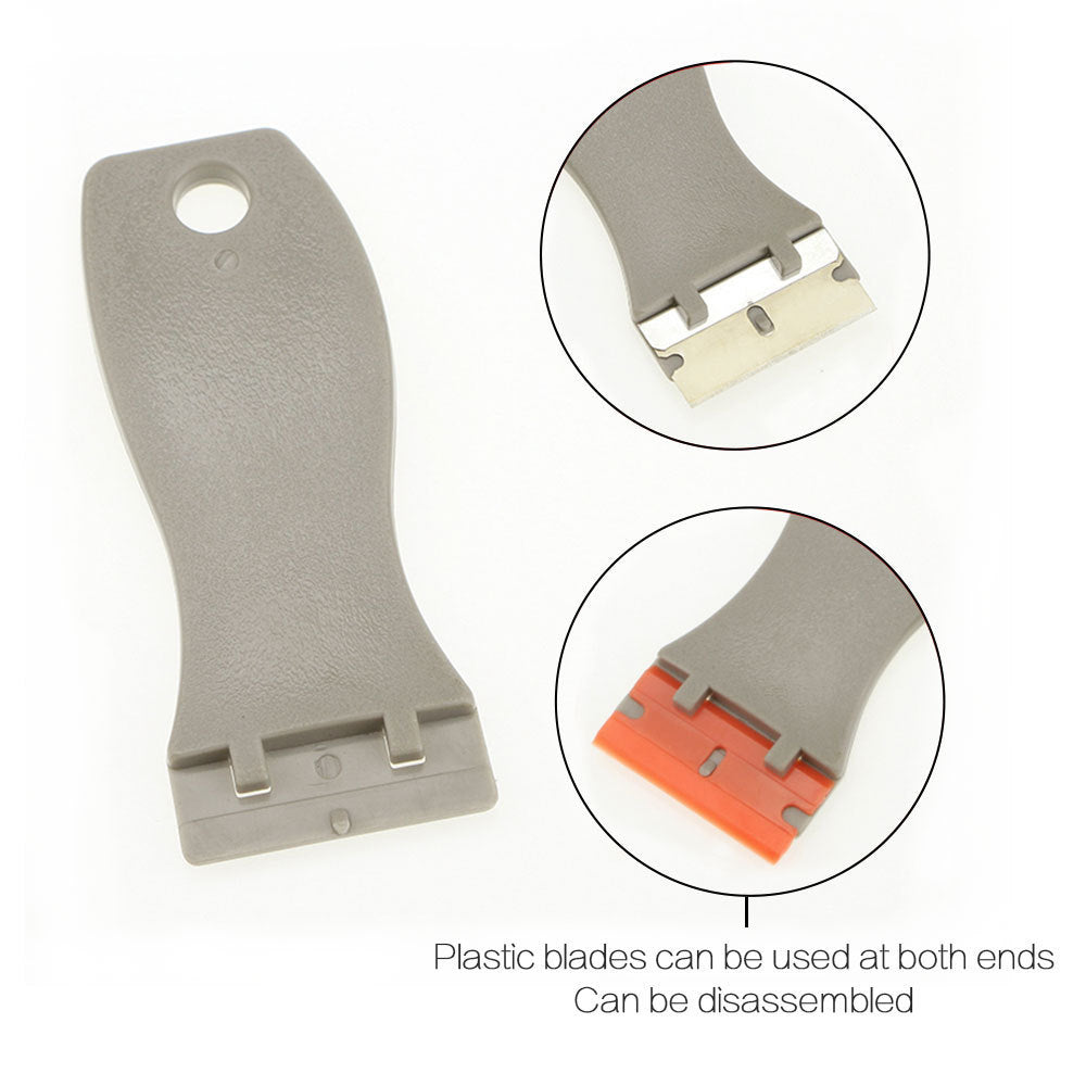 Car Film Tools Cleaning Glue Removal Practical Plastic Metal Scraper